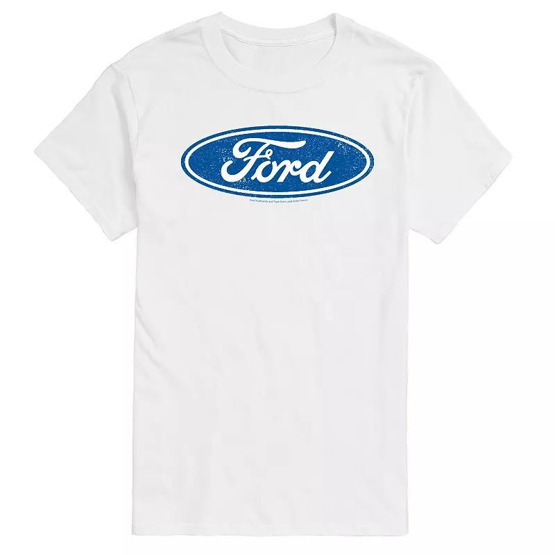 Big & Tall Ford Vintage Logo Graphic Tee, Mens Product Image