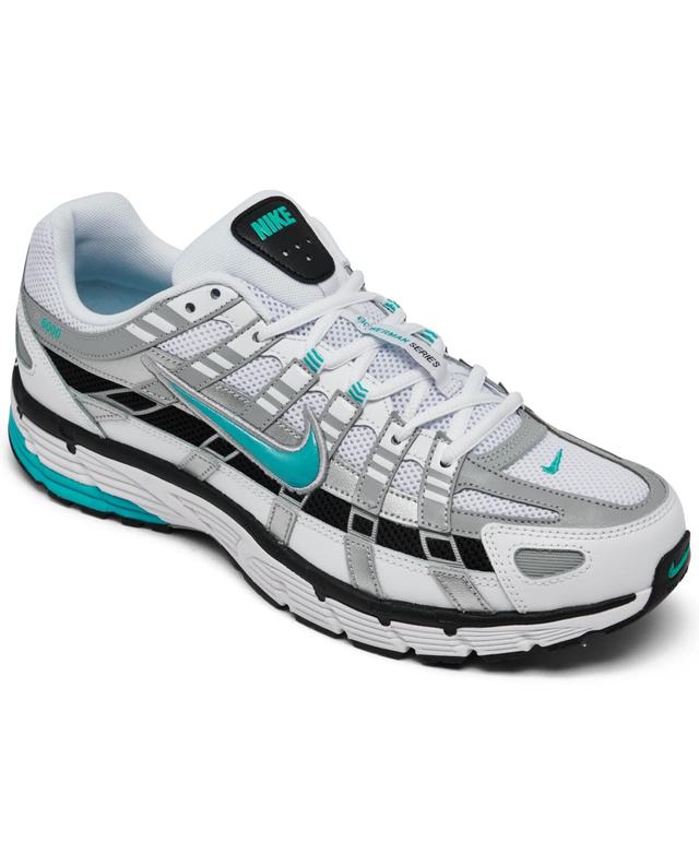 Nike Mens P-6000 Casual Sneakers from Finish Line - White/Dusty Cactus Product Image