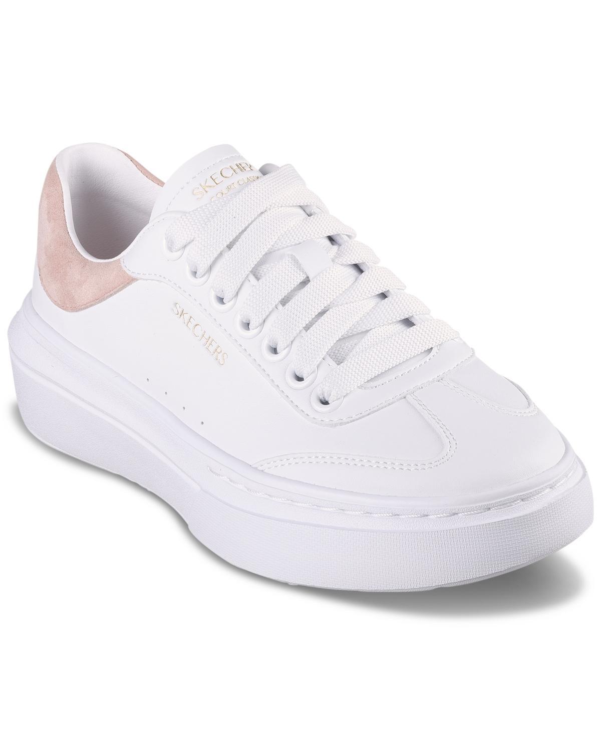 Skechers Womens Cordova Classic - Best Behavior Casual Sneakers from Finish Line - White Product Image