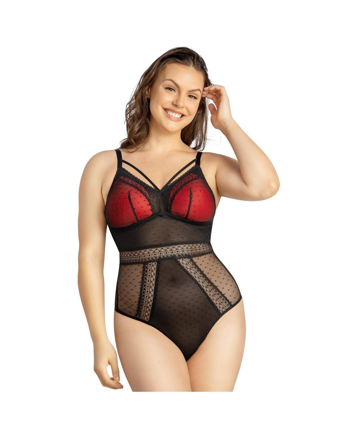 Mia Dot Mesh Wire-Free Bodysuit Product Image