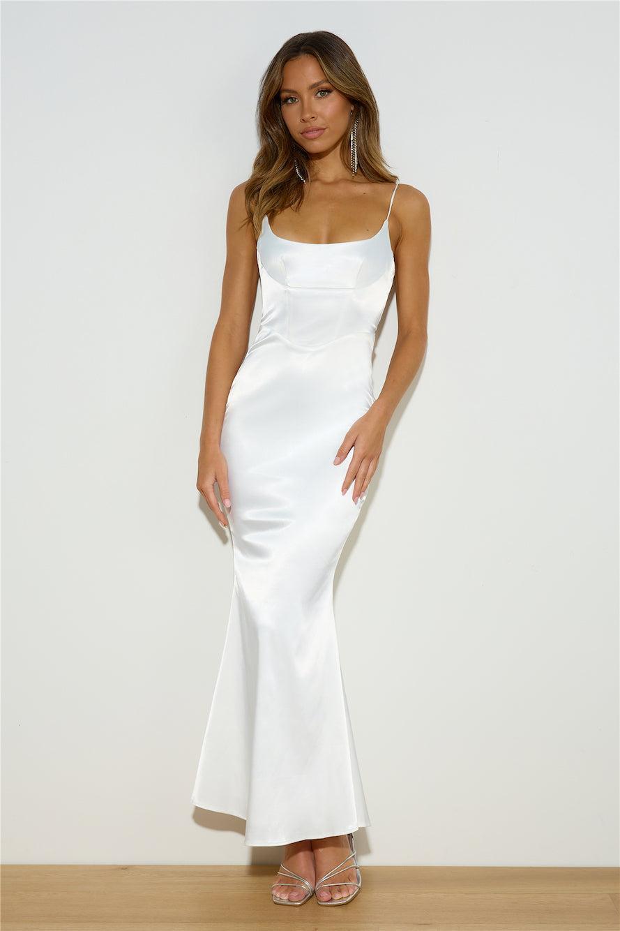 Celebrate Love Maxi Dress White Product Image