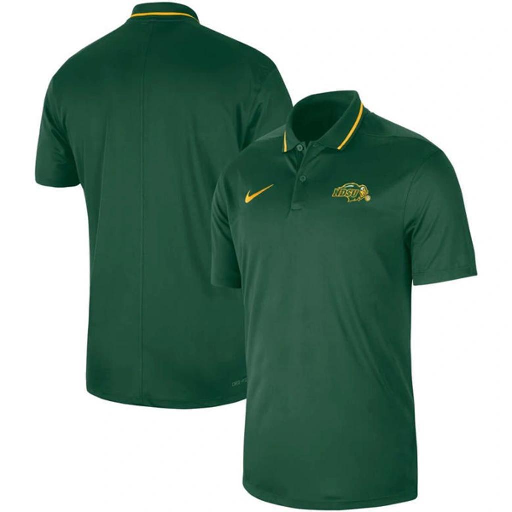 NIKE Green Ndsu Bison 2023 Sideline Coaches Performance Polo In Green Gold Product Image