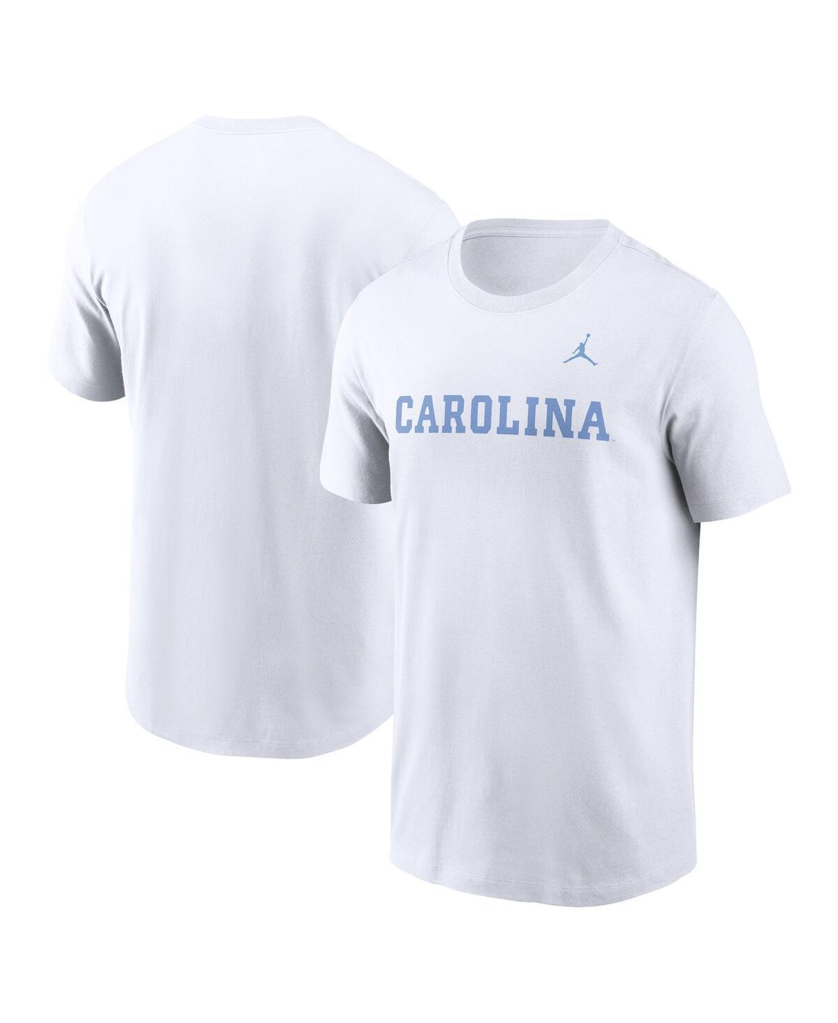 Jordan Mens North Carolina Tar Heels Primetime Evergreen Wordmark T-Shirt Product Image