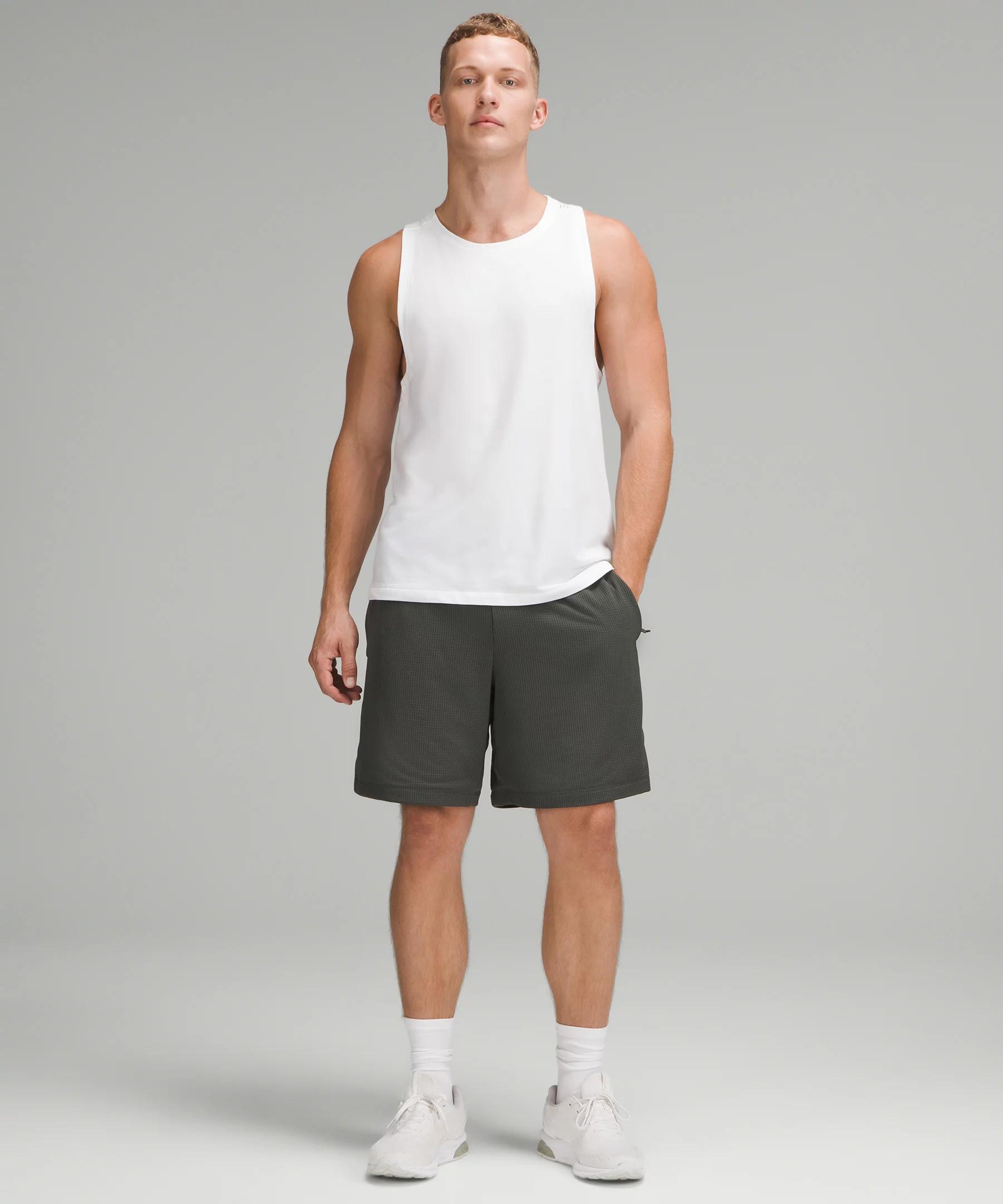 Relaxed-Fit Workout Mesh Short 9" Product Image