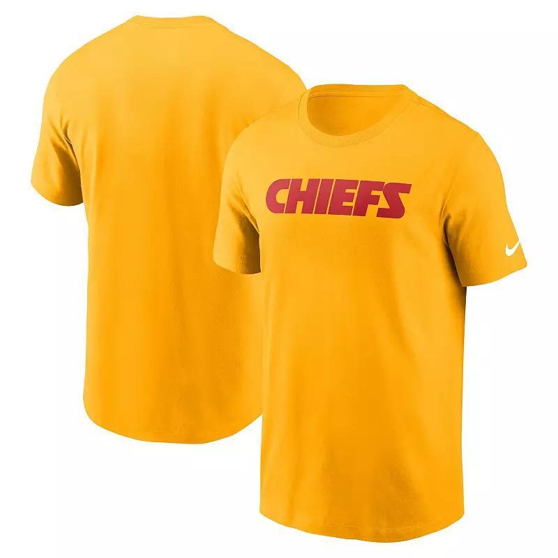 Kansas City Chiefs Primetime Wordmark Essential Nike Men's NFL T-Shirt Product Image