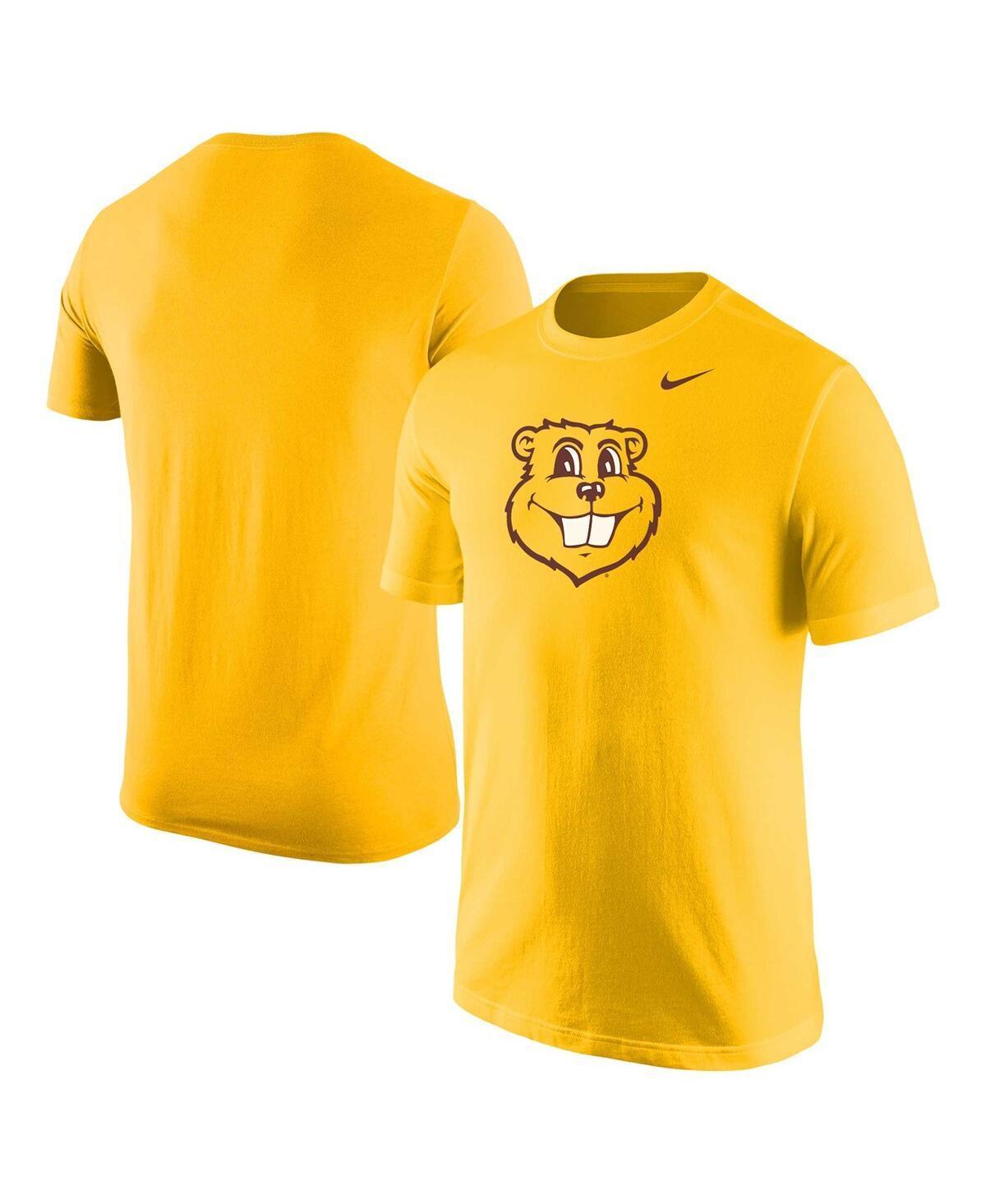 Mens Nike Gold Minnesota Golden Gophers Goldy Head Performance T-shirt Product Image