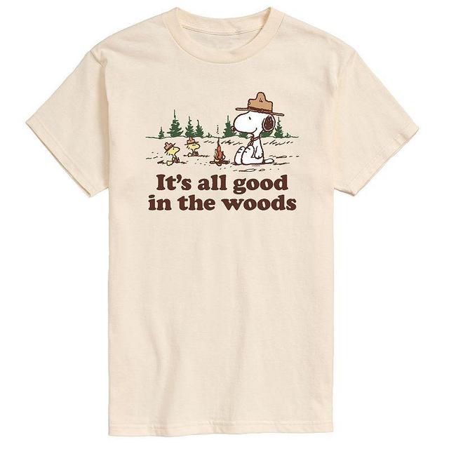 Mens Peanuts All Good In The Woods Tee Product Image