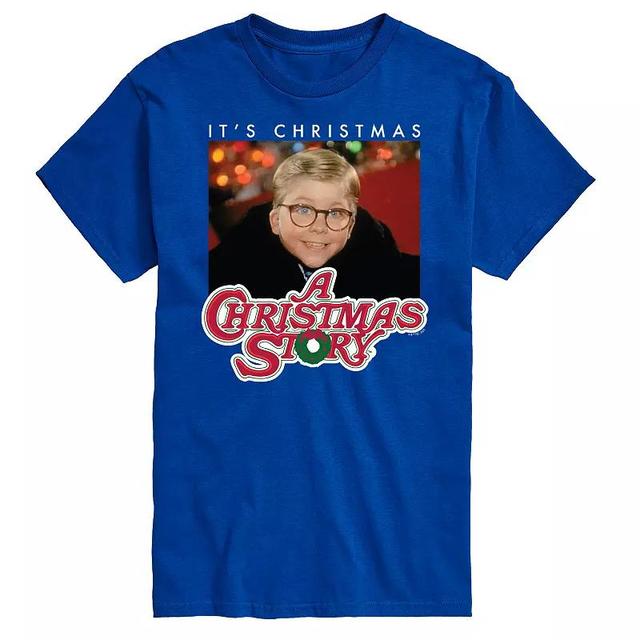 Big & Tall A Christmas Story Its Christmas Ralph Graphic Tee, Mens Product Image