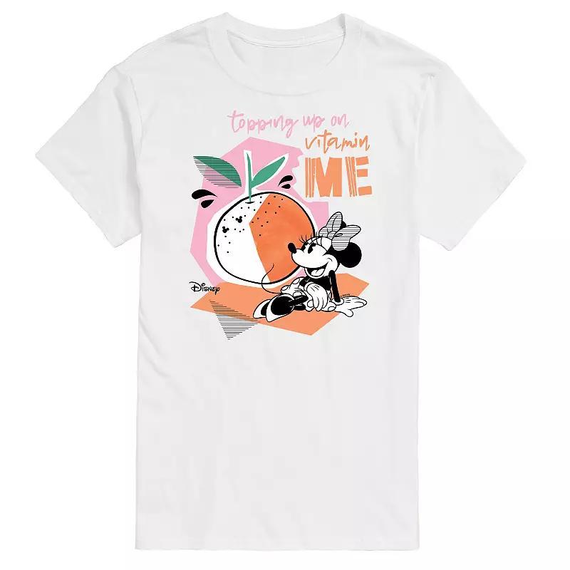 Disneys Minnie Mouse Mens Topping Up on Vitamin Me Graphic Tee Product Image