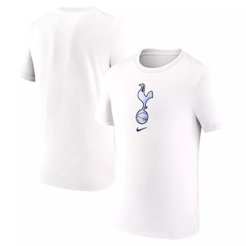 Mens Nike White Tottenham Hotspur Crest T-Shirt Product Image