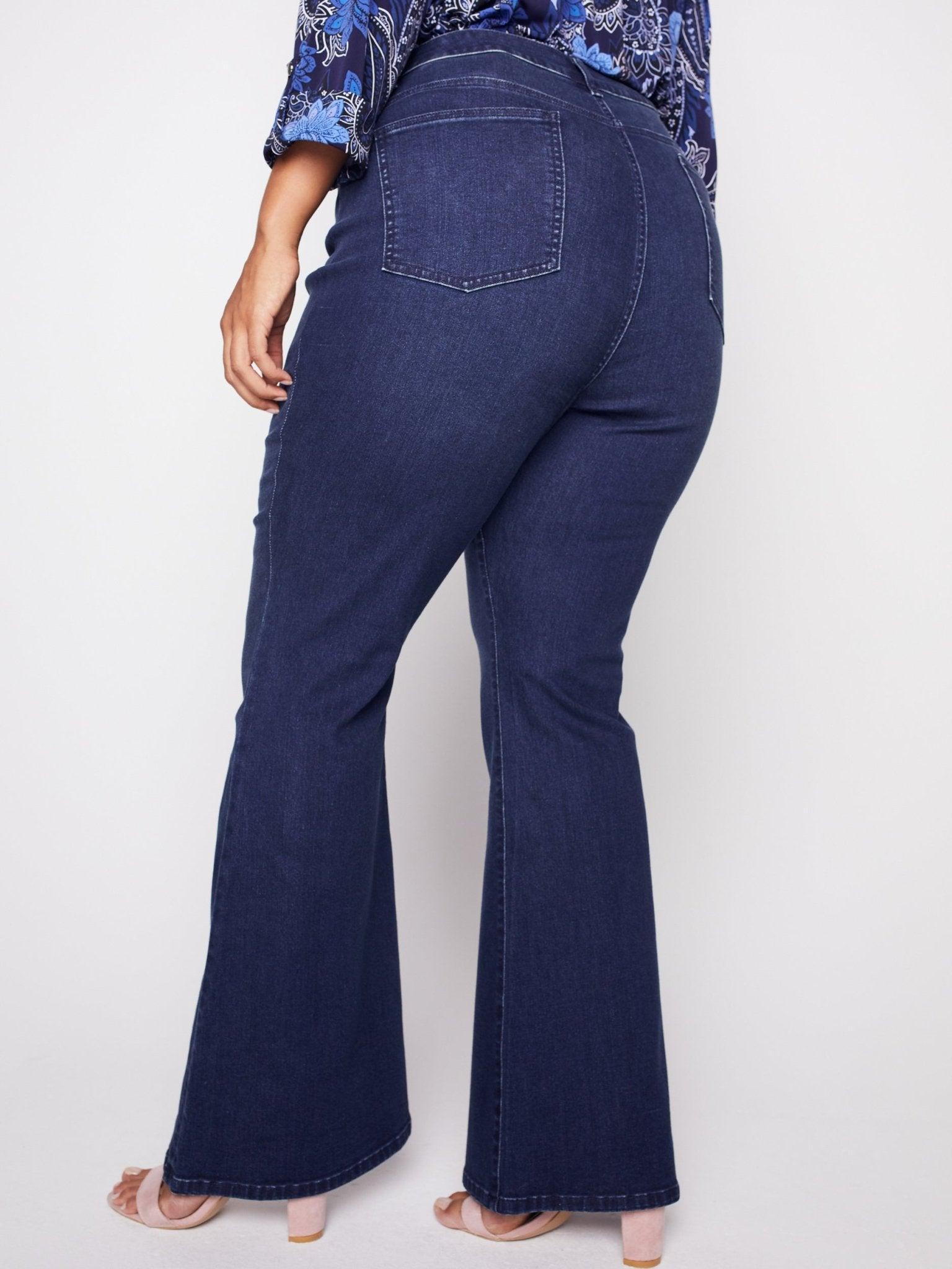 Westport Signature High Rise Modern Flare Leg Jeans - Plus Female Product Image