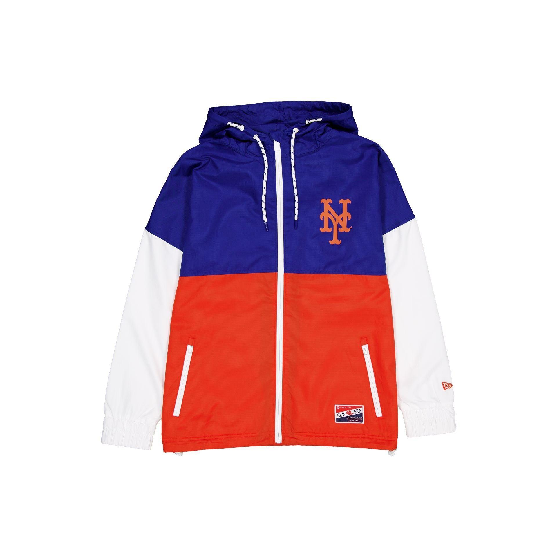 New York Mets Throwback Windbreaker Male Product Image