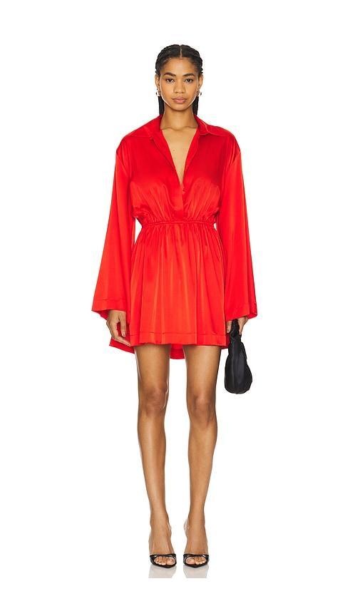 Aesha Mini Shirt Dress Product Image