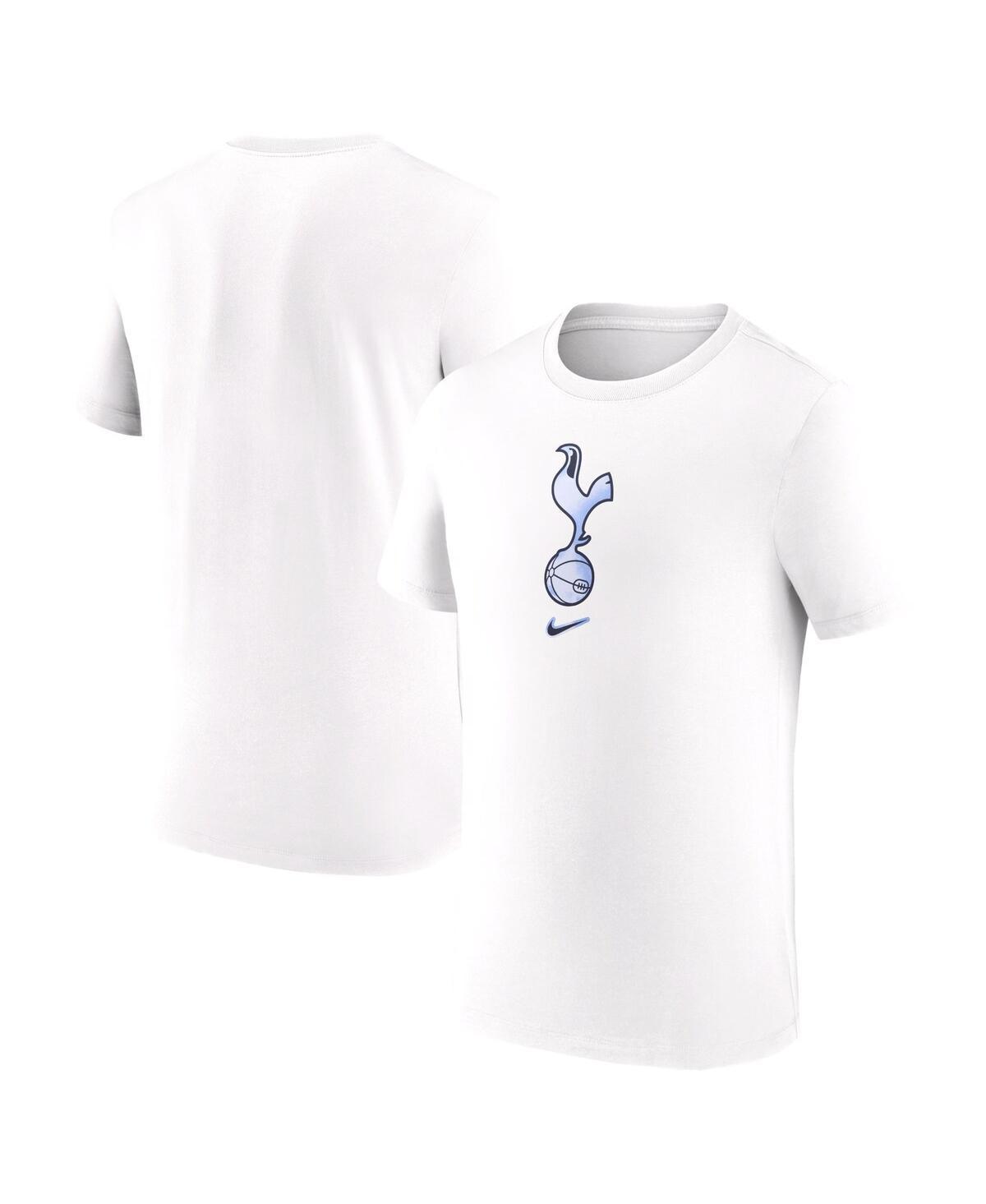 Mens Nike White Tottenham Hotspur Crest T-Shirt Product Image