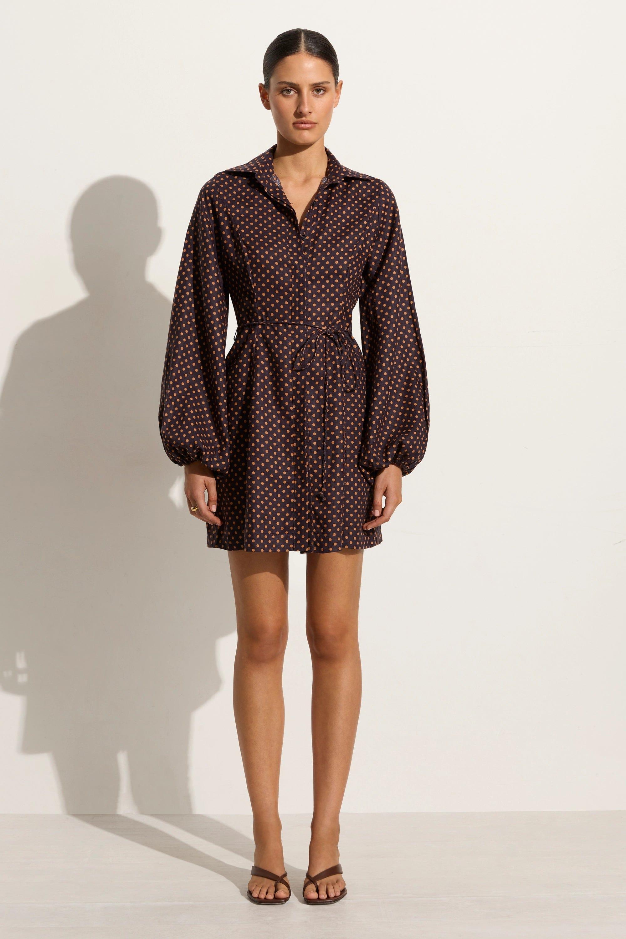 Rae Mini Dress Ludovica Polka Dot - Final Sale Product Image