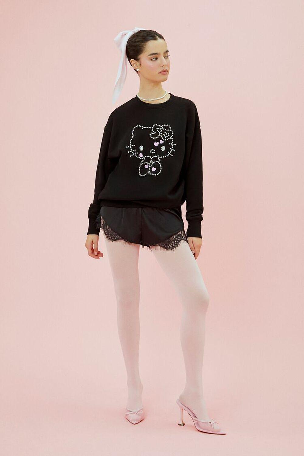 Hello Kitty Rhinestone Pullover | Forever 21 Product Image