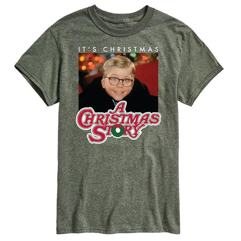 Big & Tall A Christmas Story Its Christmas Ralph Graphic Tee, Mens Product Image