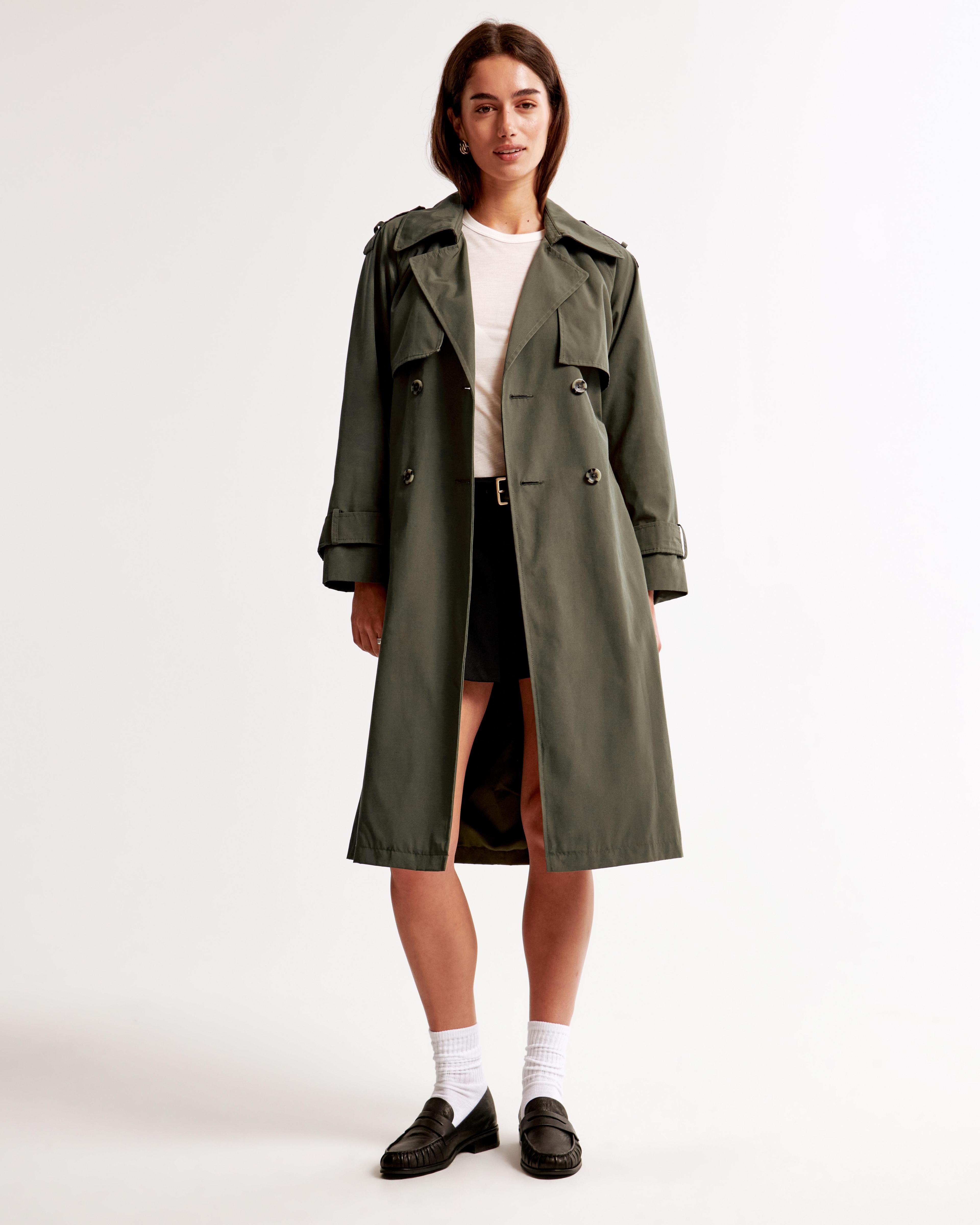 Classic Long Trench Coat Product Image