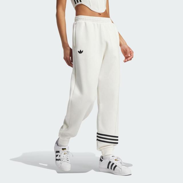 adidas Neuclassics Sweat Pants Cloud White XL Womens Product Image