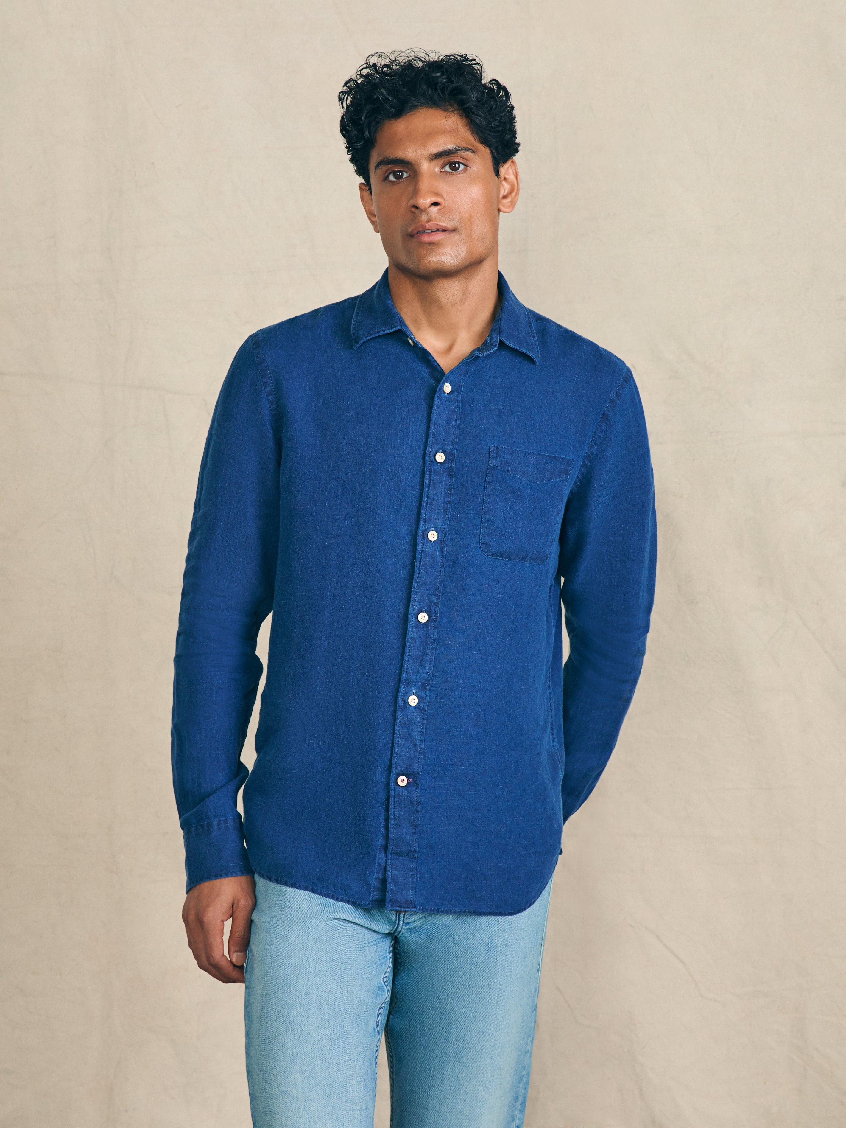 Laguna Linen Shirt - Arroyo Wash Male Product Image