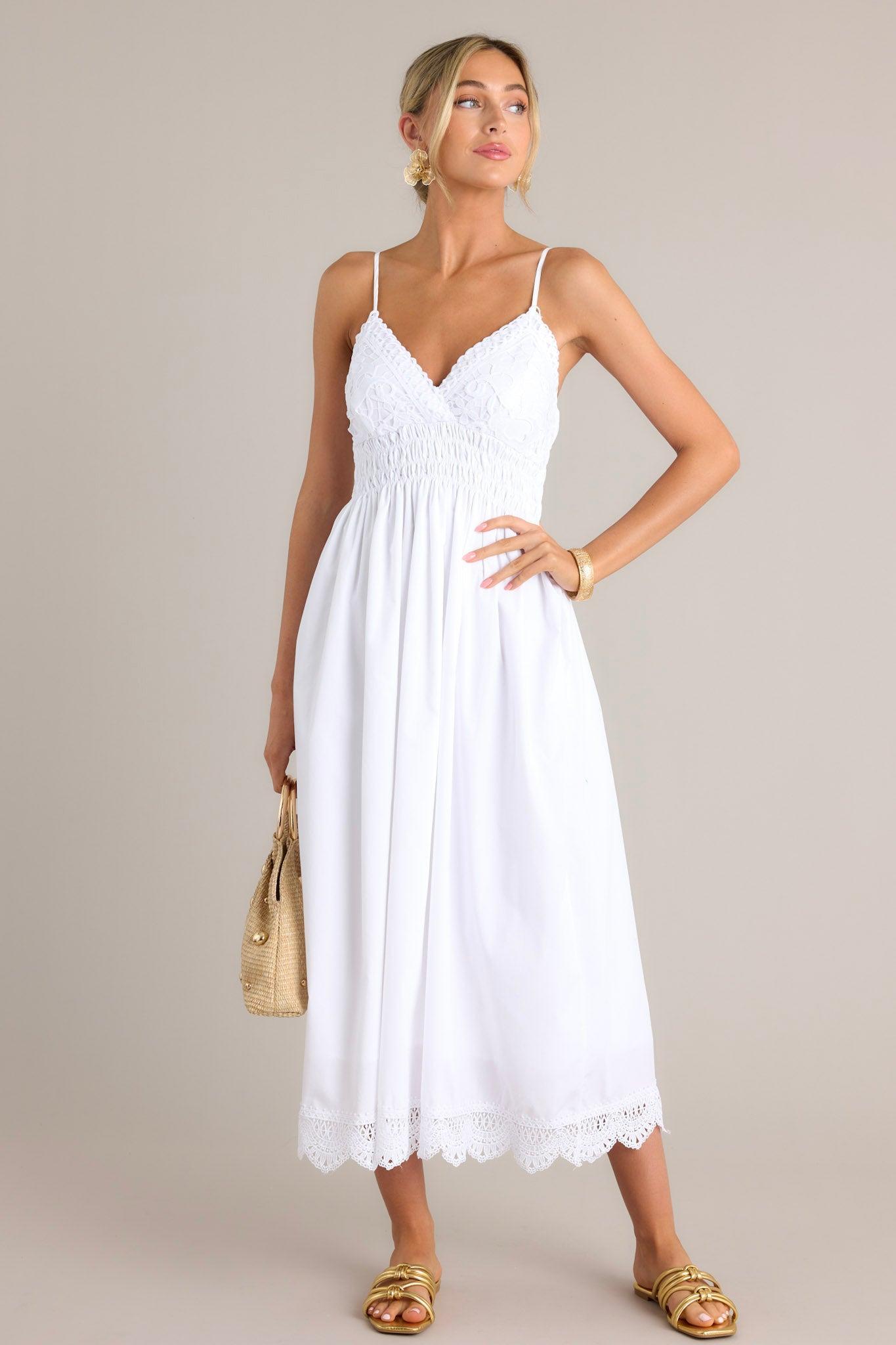 Ethereal Elegance White Maxi Dress product image