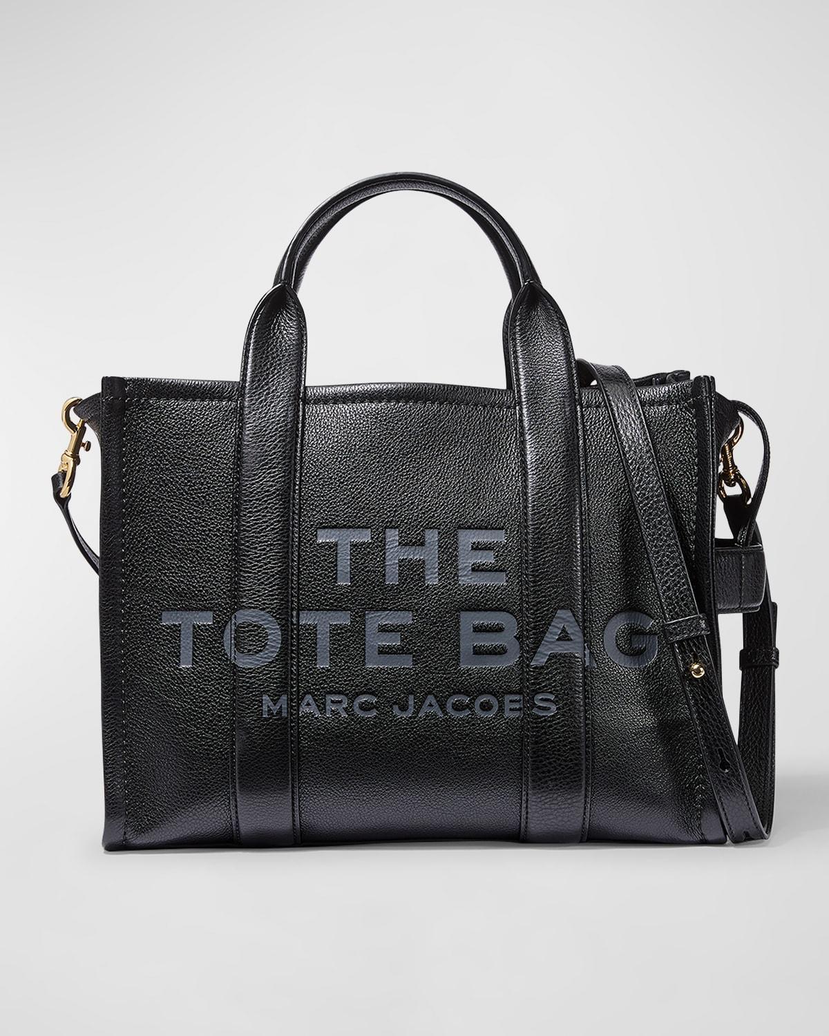 Womens The Leather Medium Tote product image