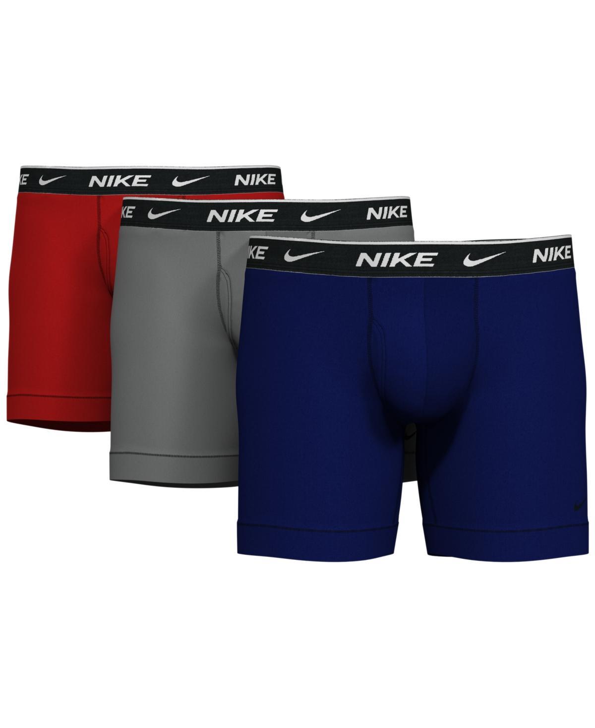 Nike Mens 3-Pk. Dri-fit Essential Cotton Stretch Boxer Briefs Product Image