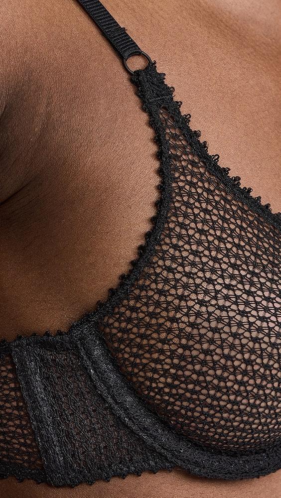 Kiki De Montparnasse Crochet Demi Bra | Shopbop Product Image