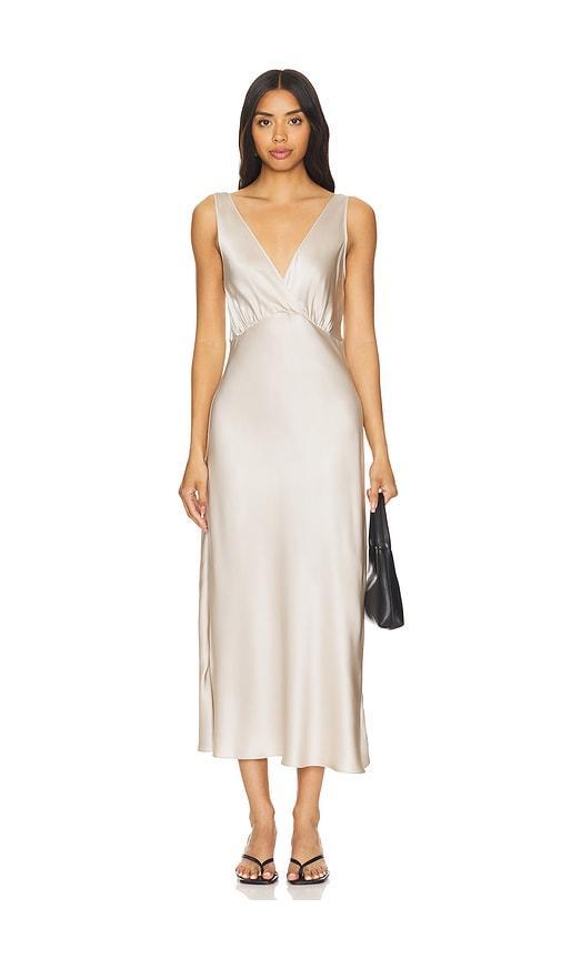 Silk Satin Nuit Dress Product Image