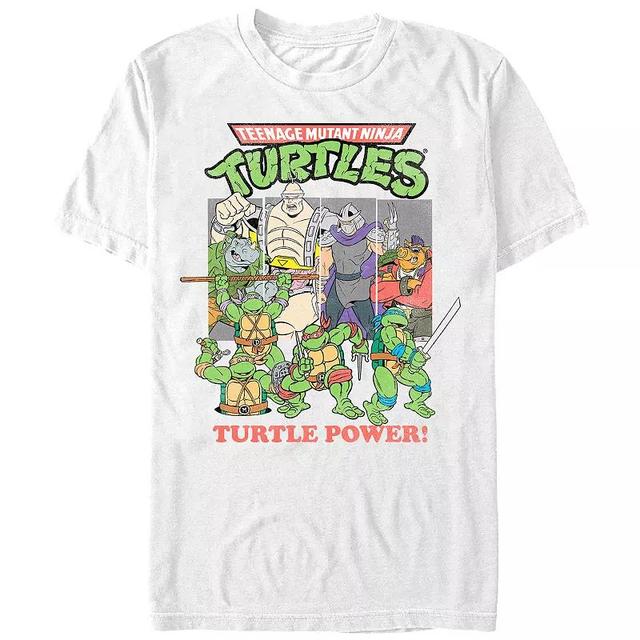 Mens Teenage Mutant Ninja Turtles Classic Poster Graphic Tee Product Image