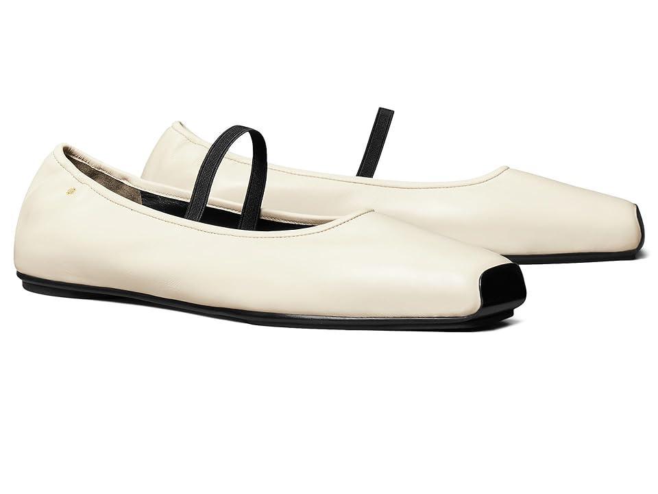 Tory Burch Mary Jane Ballet (New Ivory/Perfect ) Women's Flat Shoes Product Image