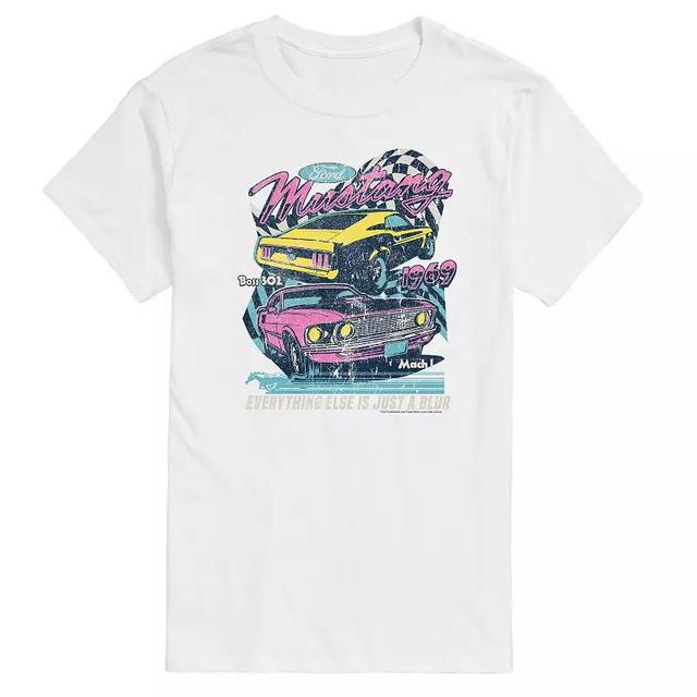 Mens Ford Bronco Snowy Mountains Graphic Tee Product Image