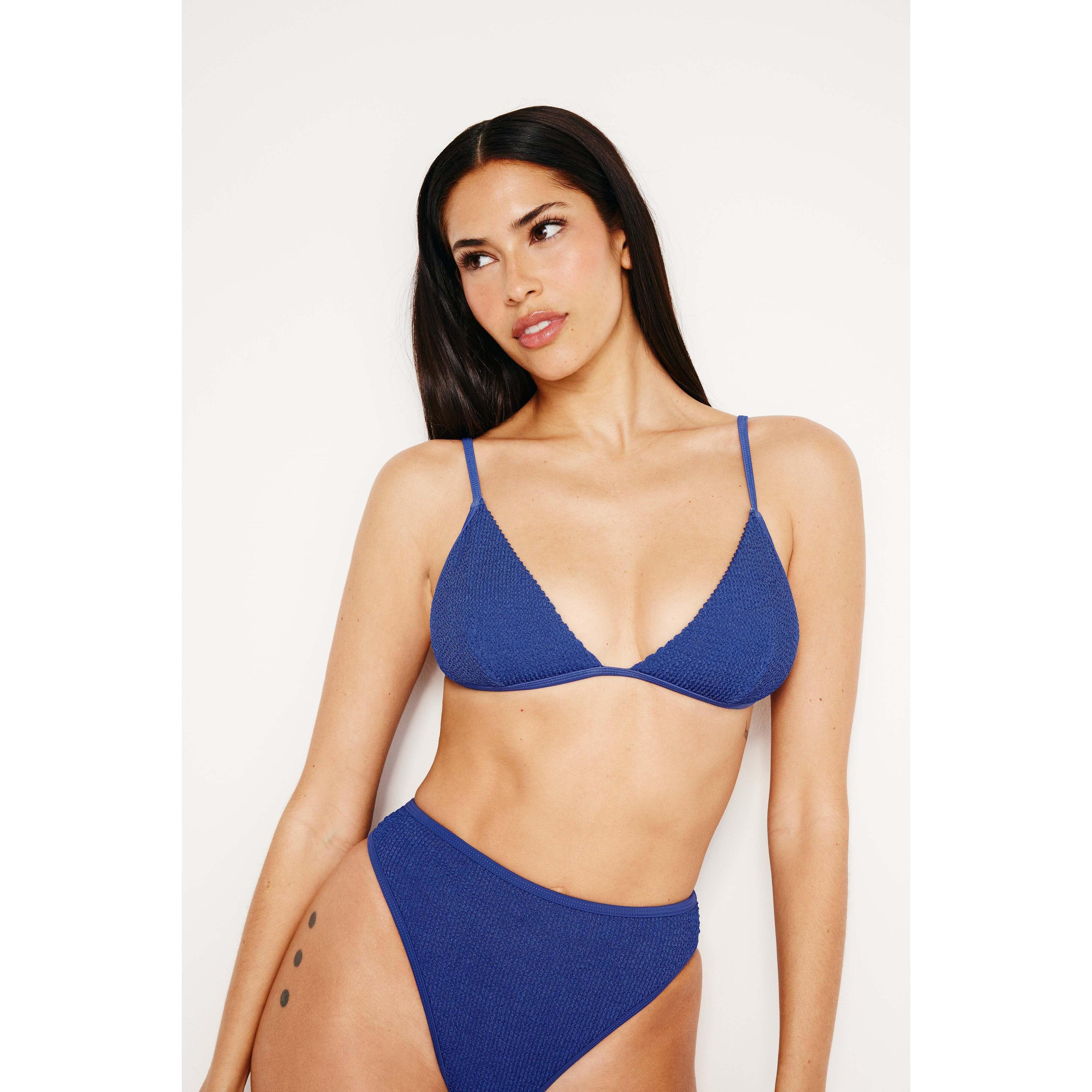 Womens Always Fits Perfect Fit Bikini Top | Capri Blue, Size XL | Good American by Khlo Kardashian Product Image