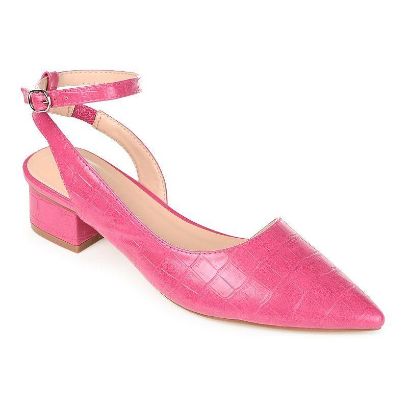 Journee Collection Keefa Womens Heels Pink Product Image