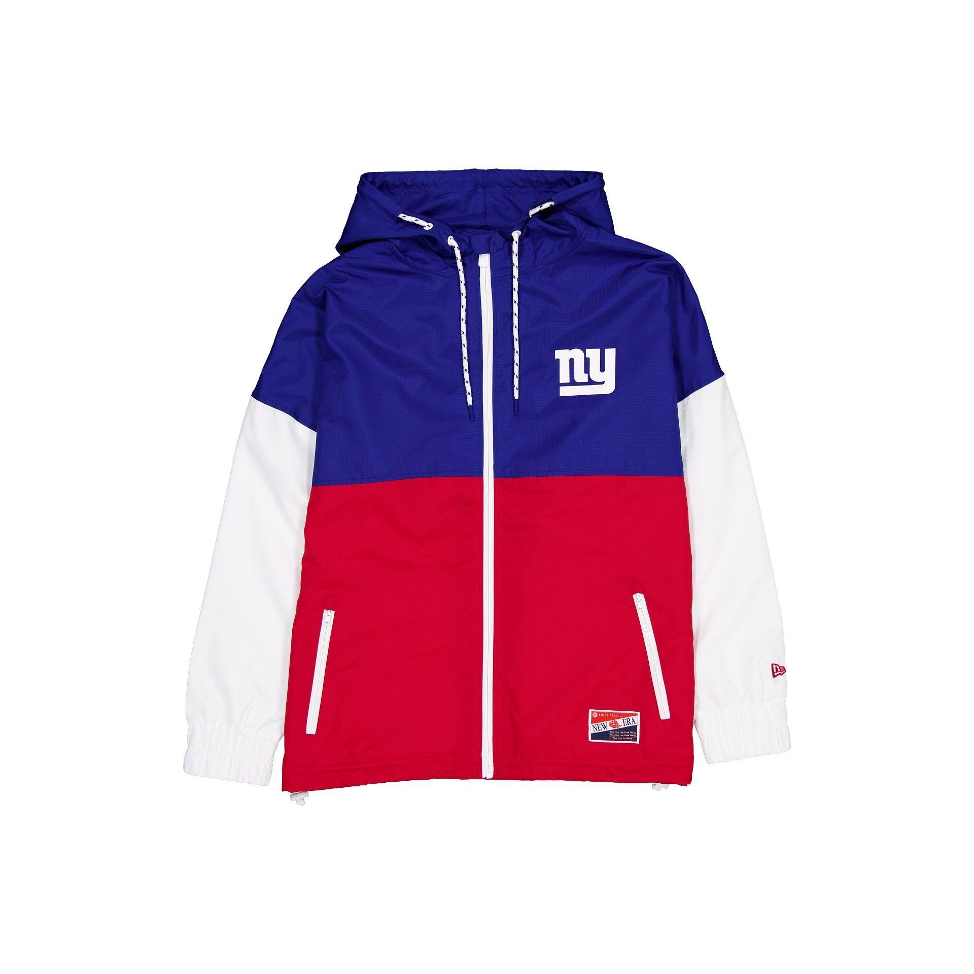 New York Giants Throwback Windbreaker Male Product Image