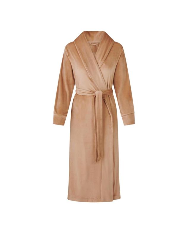 Pure Fiber Womens Velvety Soft Velour Bathrobe Product Image