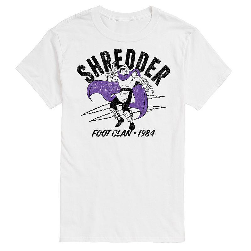 Big & Tall TMNT Shredder Graphic Tee, Mens Med Grey Product Image