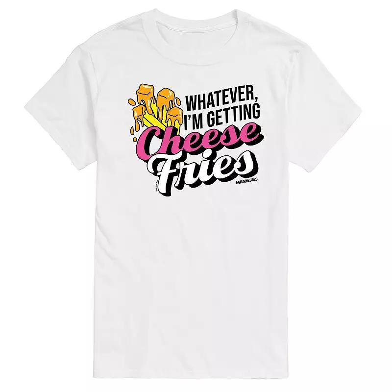 Mens Mean Girls Cheese Fries Graphic Tee Ivory Product Image