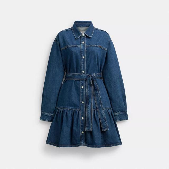 Denim Shirt Dress Product Image