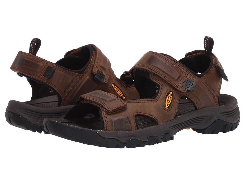 KEEN Targhee III Open Toe Sandal (Bison/Mulch) Men's Shoes Product Image