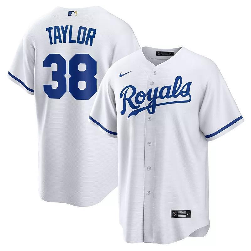 Mens Nike Josh Taylor Kansas City Royals Home Replica Player Jersey Product Image