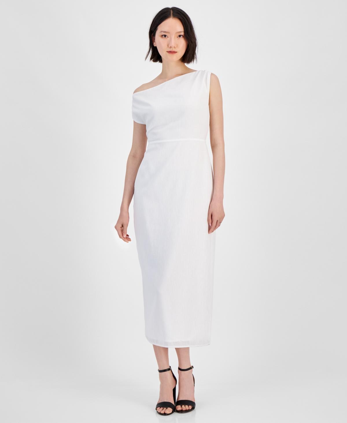 Sam Edelman Womens Off-The-Shoulder Midi Dress Product Image