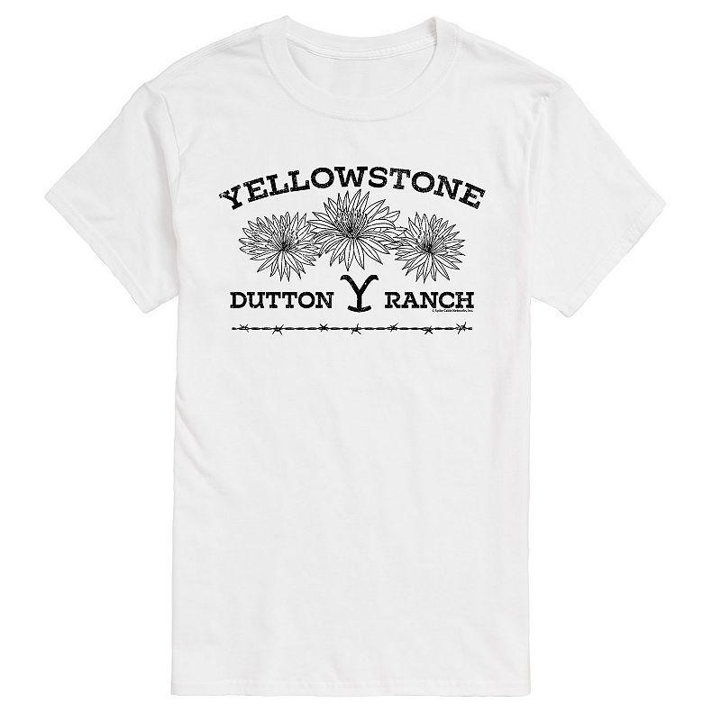 Big & Tall Yellowstone Wildflowers Tee, Mens Product Image