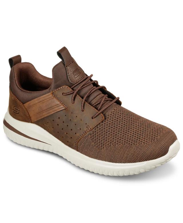 Skechers Men's Delson Cicada Sneaker Product Image