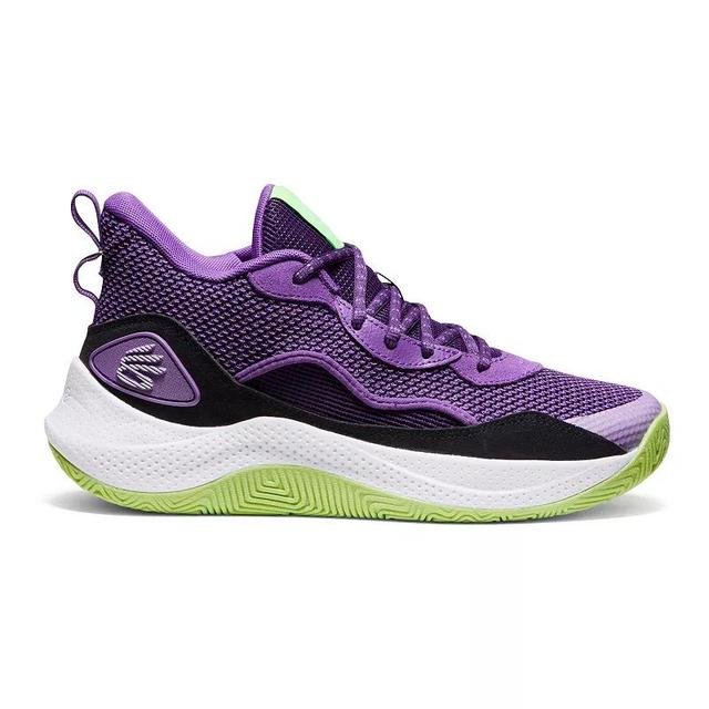 Under Armour Curry 3Z 24 Mens Suede Basketball Shoes Product Image