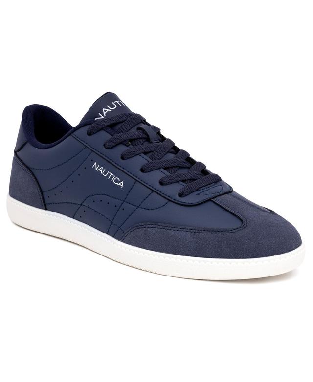 Nautica Mens Iod Lace Up Court Sneakers Product Image