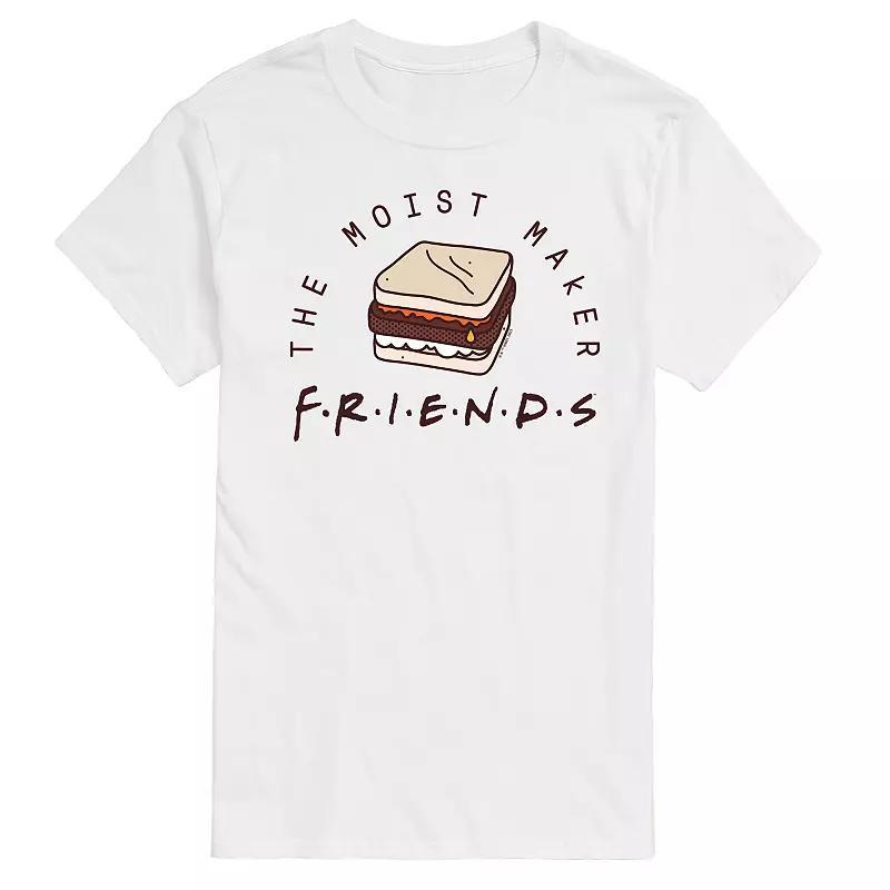 Big & Tall Friends Moist Maker Graphic Tee, Mens Product Image