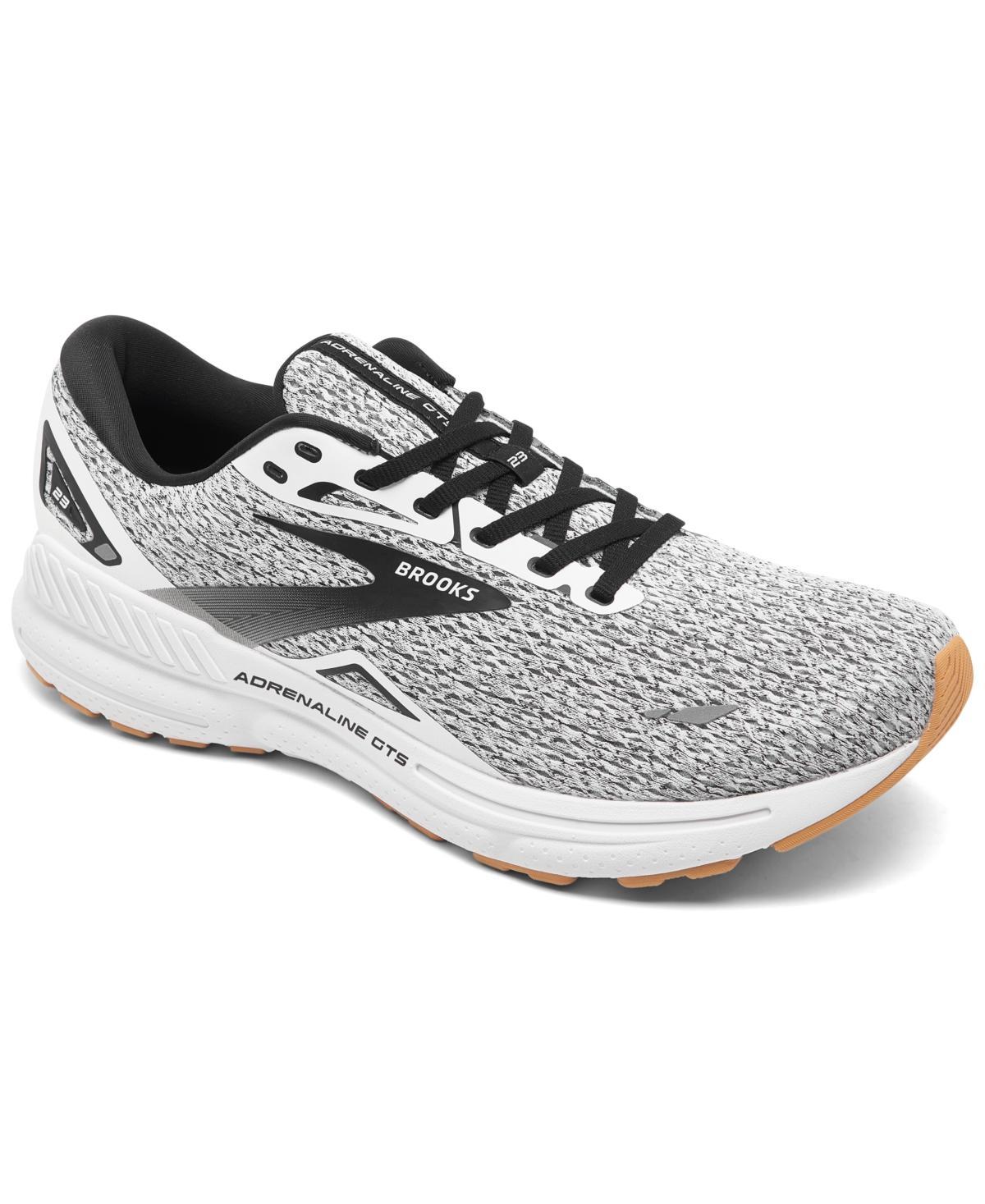 Brooks Mens Brooks Adrenaline GTS 23 Oreo - Mens Running Shoes Black/White Product Image