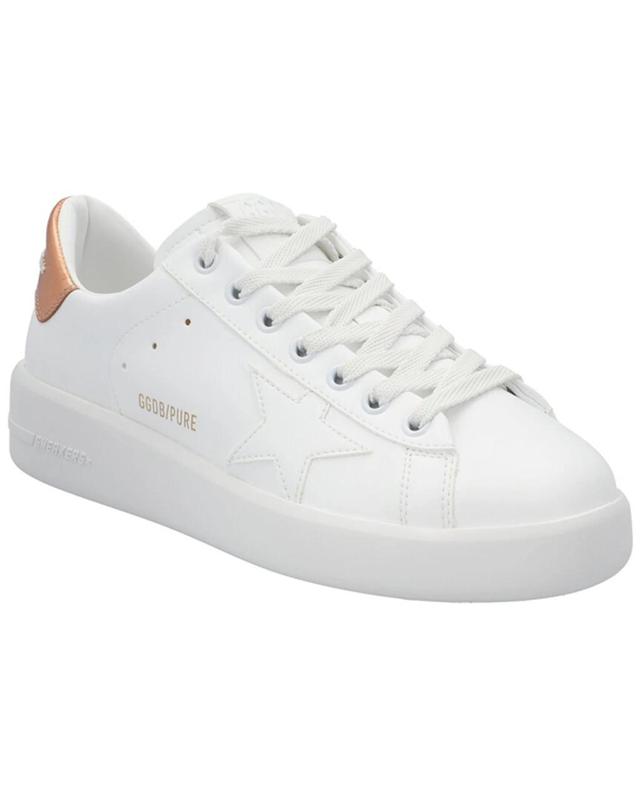 Pure-star Lace-up Sneakers In White Product Image