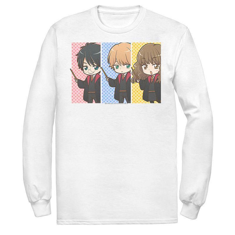 Mens Harry Potter Hermione Granger Ron Weasley Anime Panel Tee Product Image